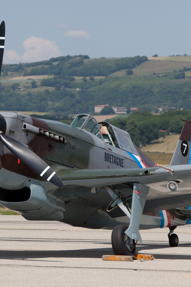 Английский военный самолет