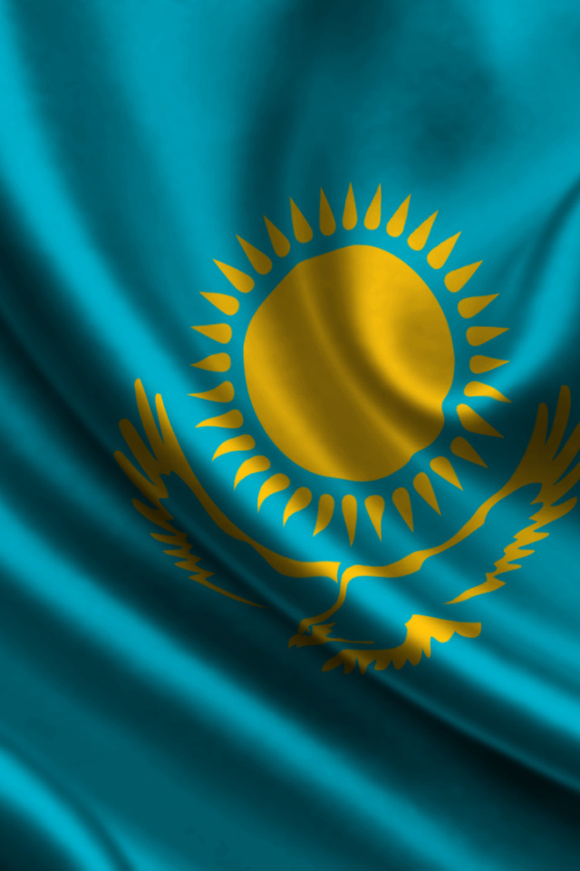 Флаг Казахстана
