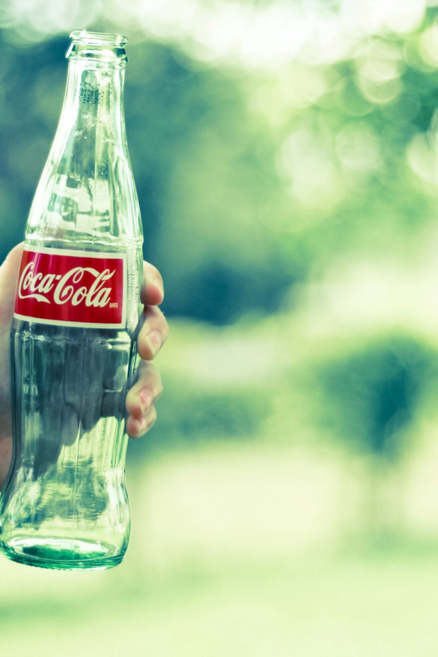 Бутылка от Coca Cola