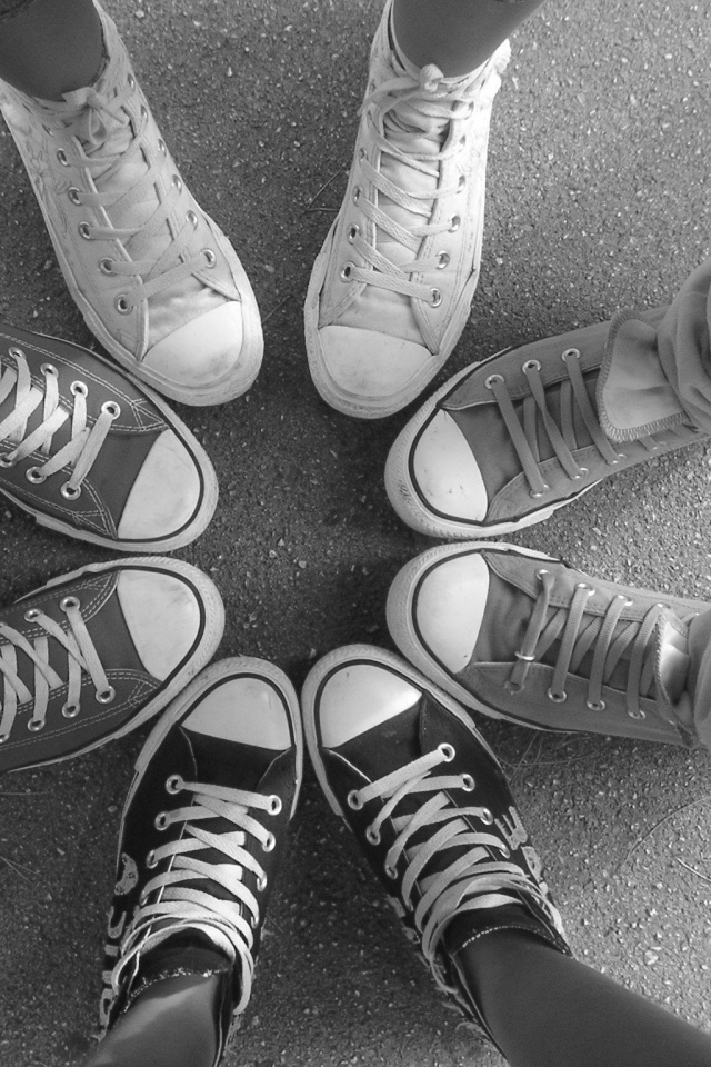 Круг обуви Converse