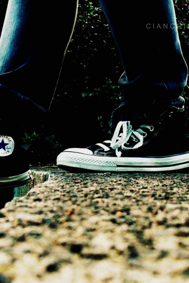 Converse джинсы и обувь