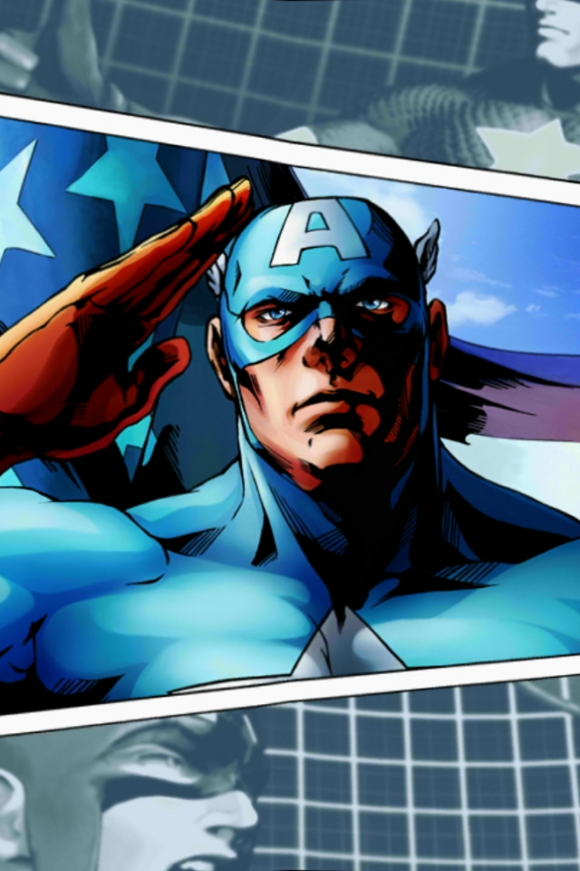 Капитан Америка Приветствует вас