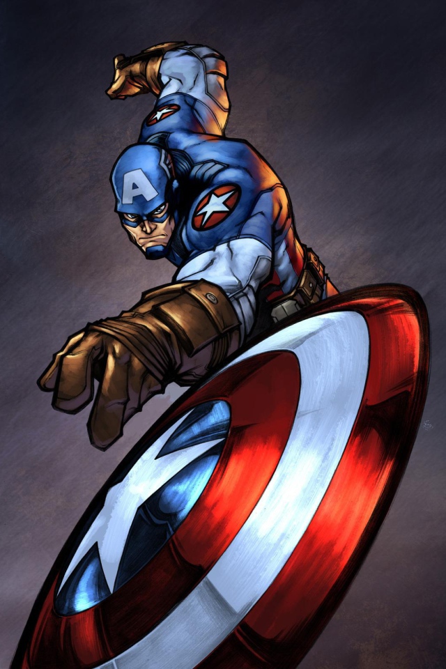 Капитан Америка, Тор и Железный человек