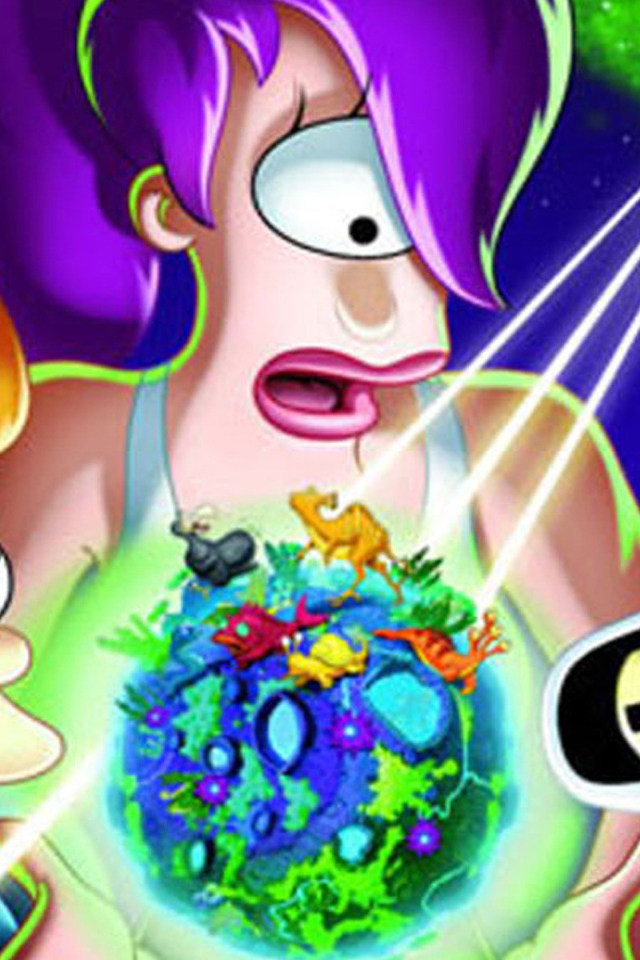 Мультфильм Футурама в зеленые дали