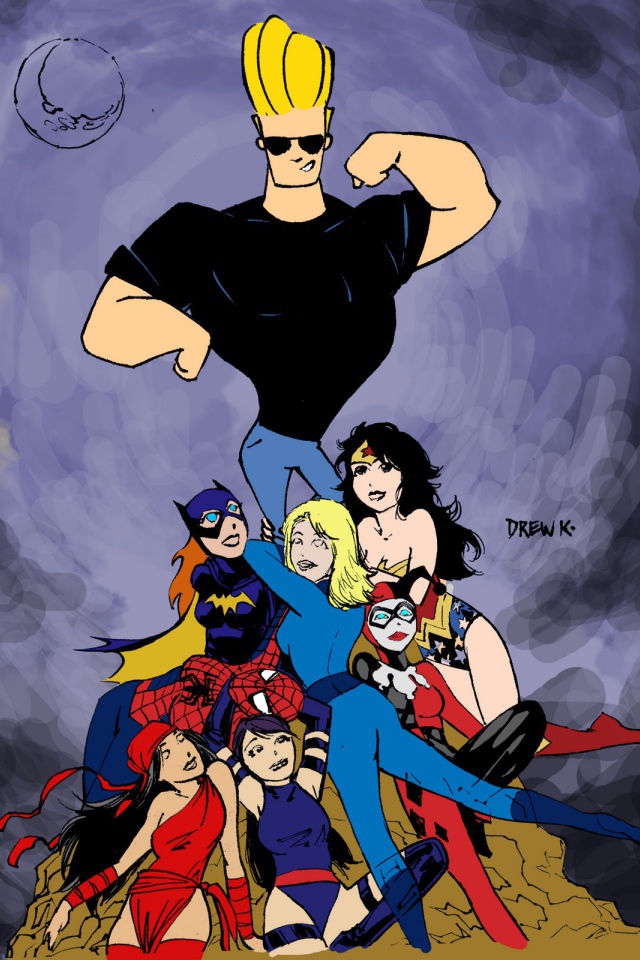 Джонни Браво и его детки