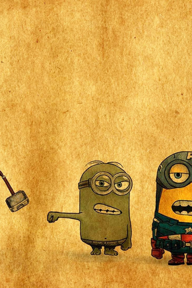 Миньоны супергерои