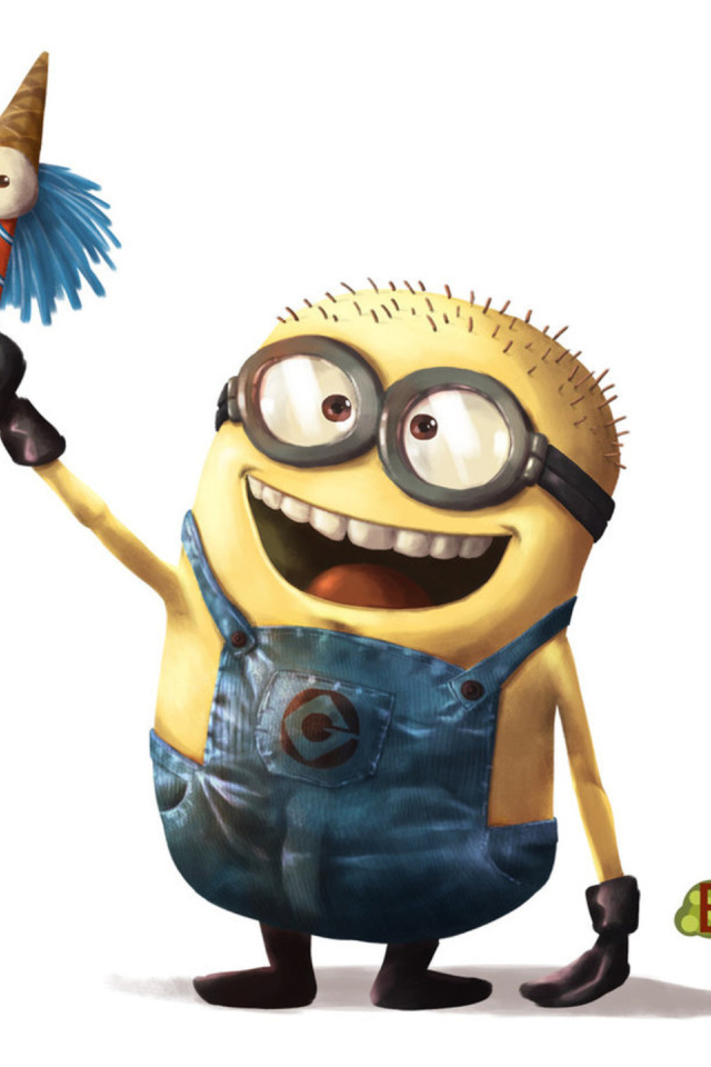Глупый миньон из Мультфильмыа Миньоны