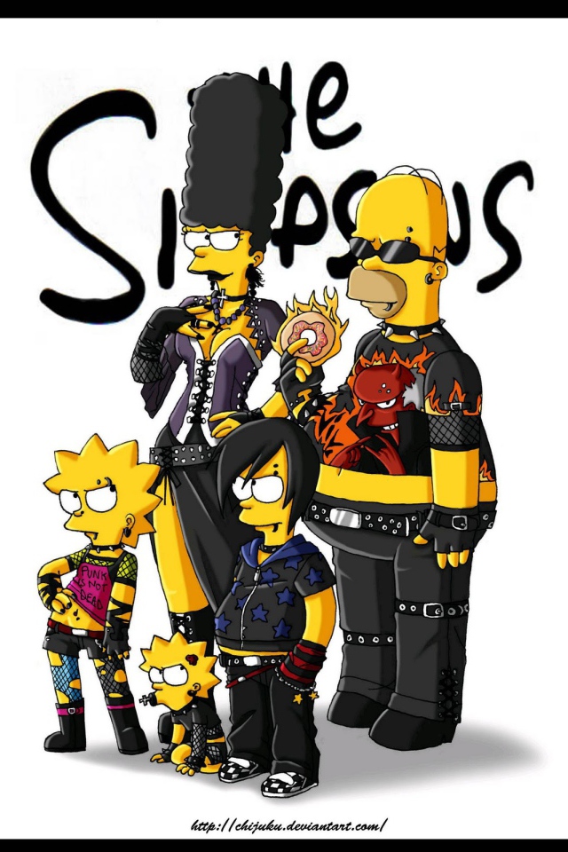 Симпсоны в черный