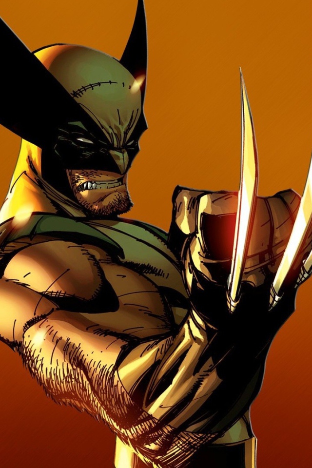 Волверин из комикса