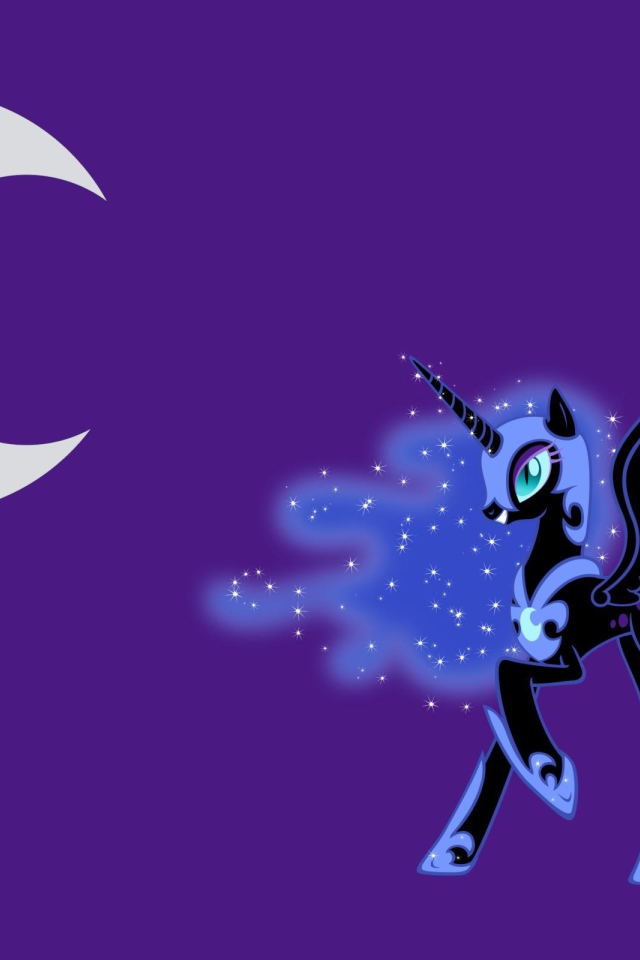 Мой маленький пони ночью