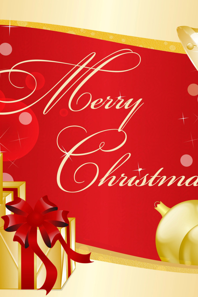 Красочная картинка с пожеланием на рождество