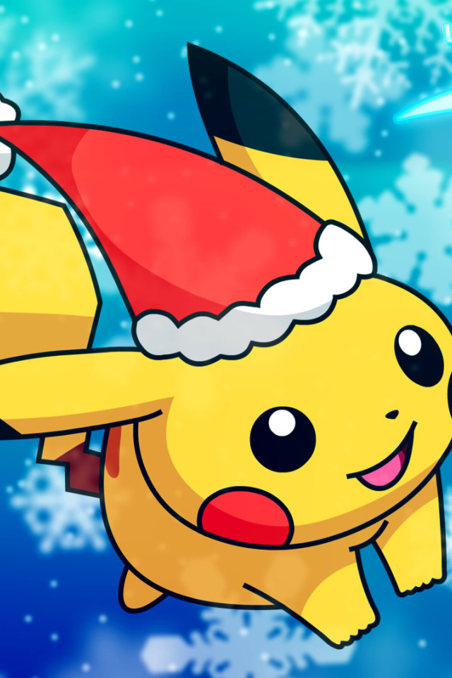 Пикачу на рождество