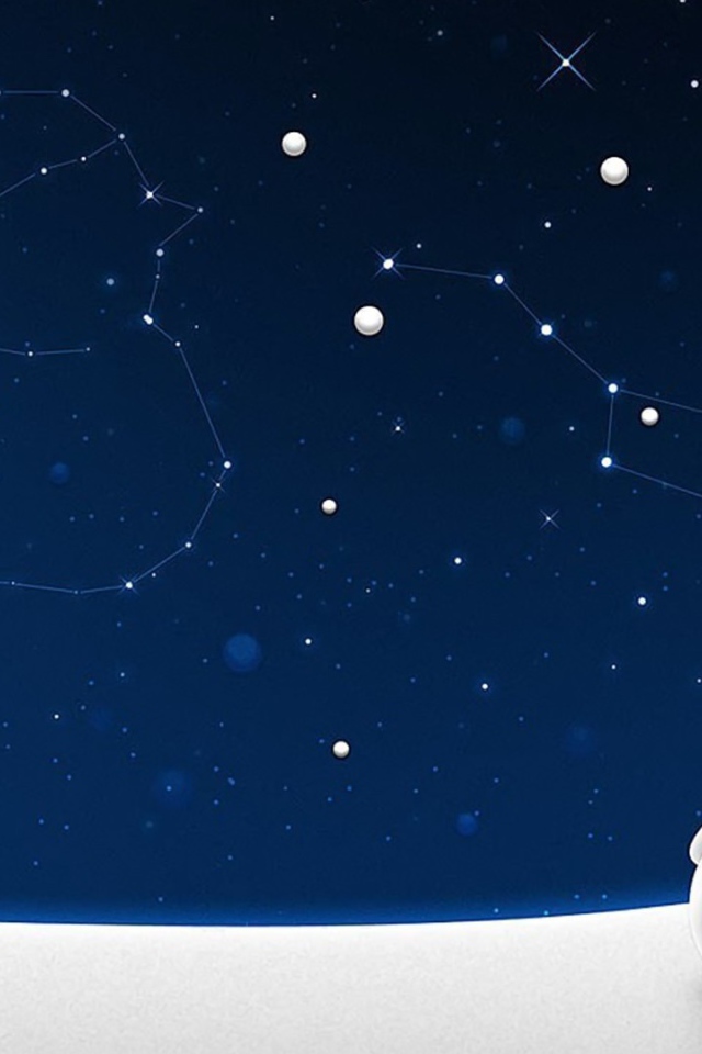 Снеговик и его сын на рождество