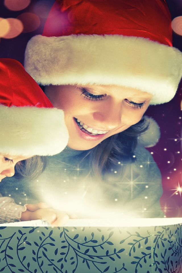 Распаковка волшебного подарка на рождество