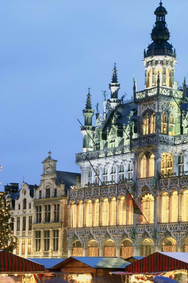 Рождественская елка в Брюсселе