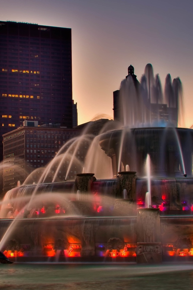 Каскадный фонтан