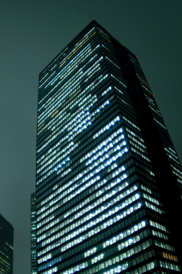 Небоскребы в ночи