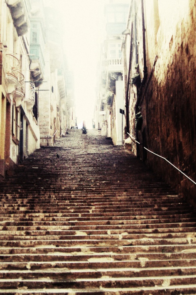 Лестница на улице