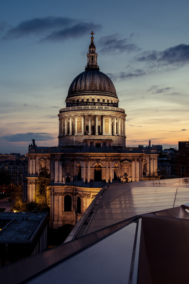 Вид на Лондон с крыши