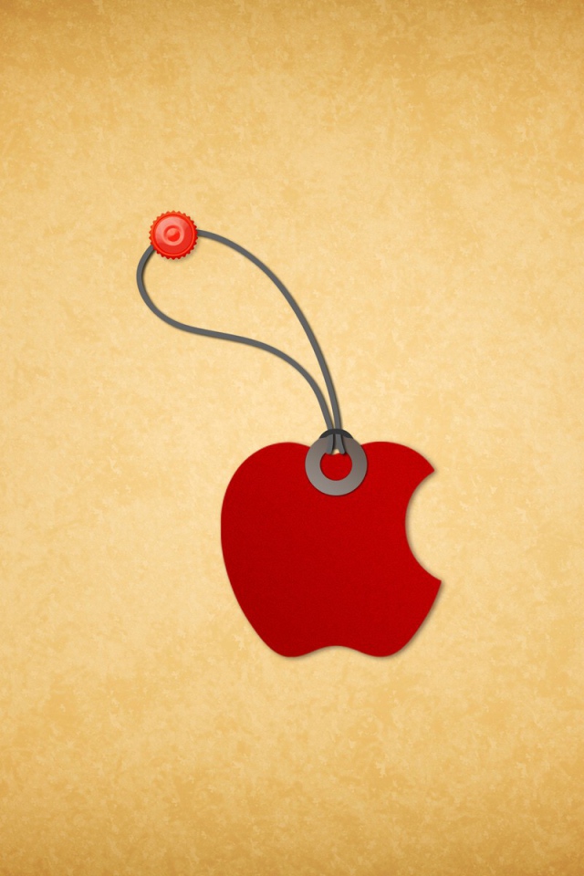 Apple с веревочкой