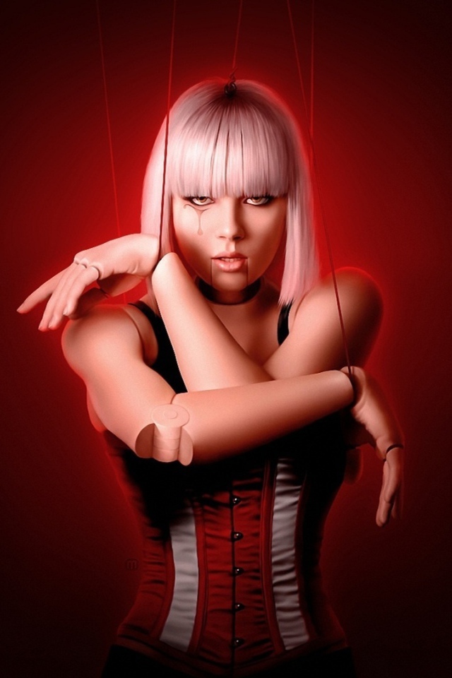 Девушка марионетка