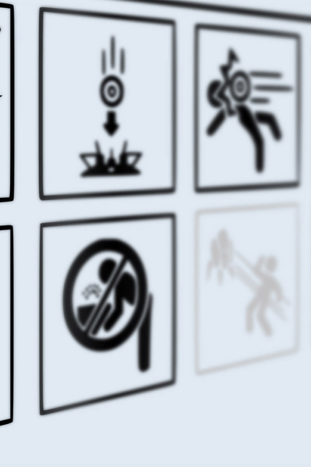 Знаки безопасности на портале