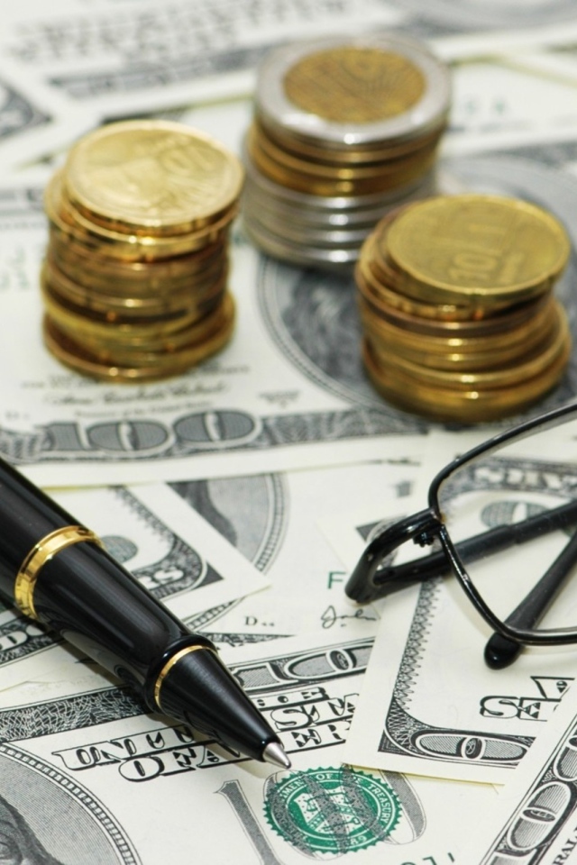 Очки на американских долларах