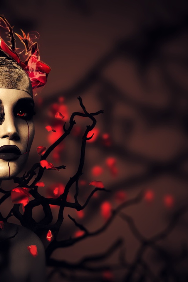 Лицо женщины