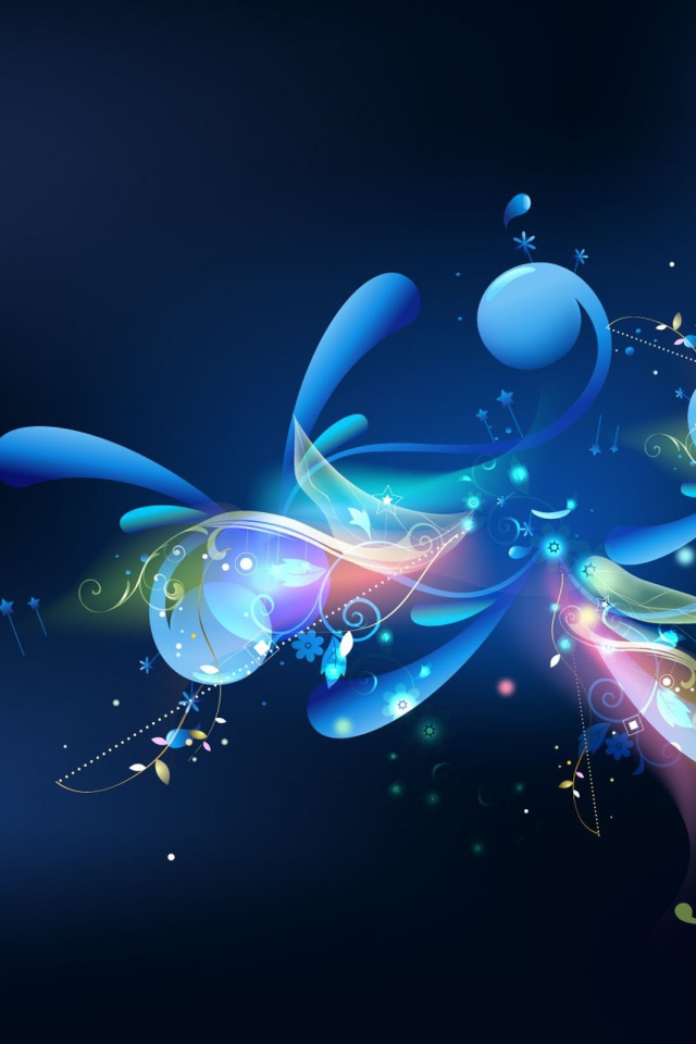 Абстракция с звездами