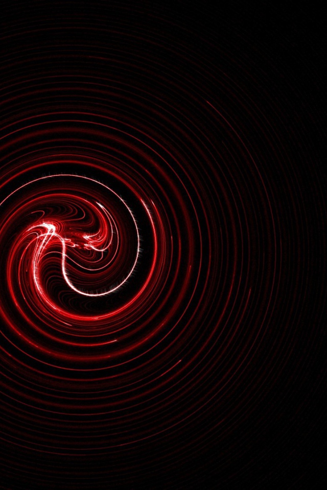 Красные белые спирали