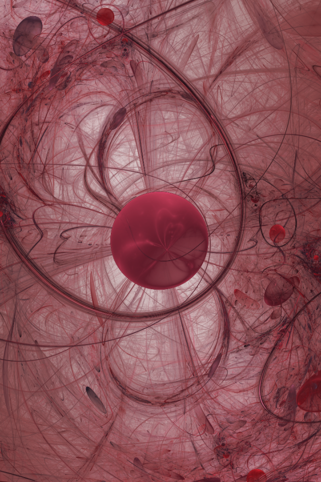 Паутина из тонких линий