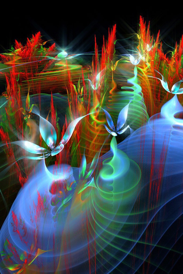 Абстракция с лепестками