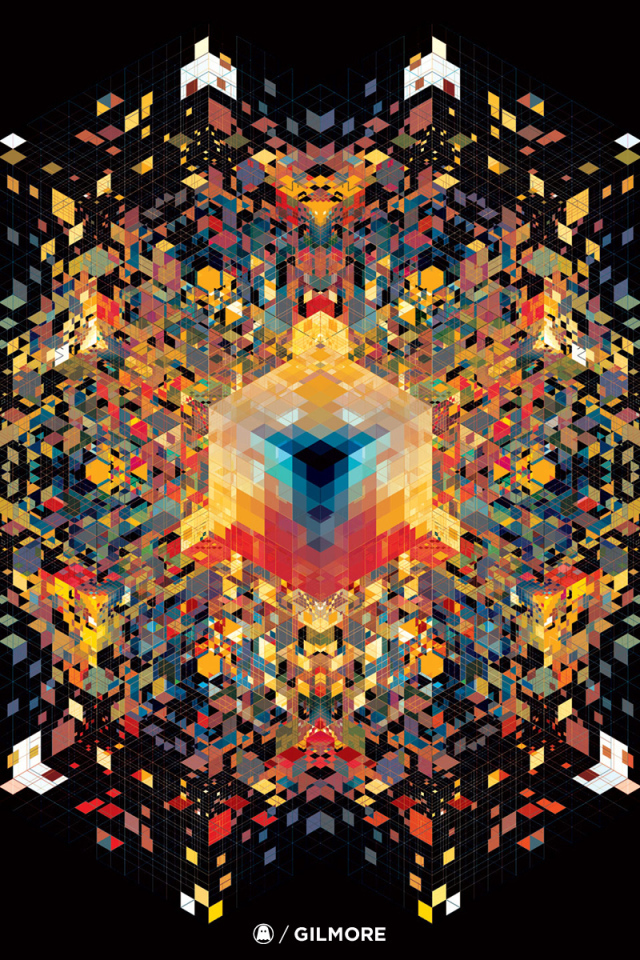 Калейдоскопный узор