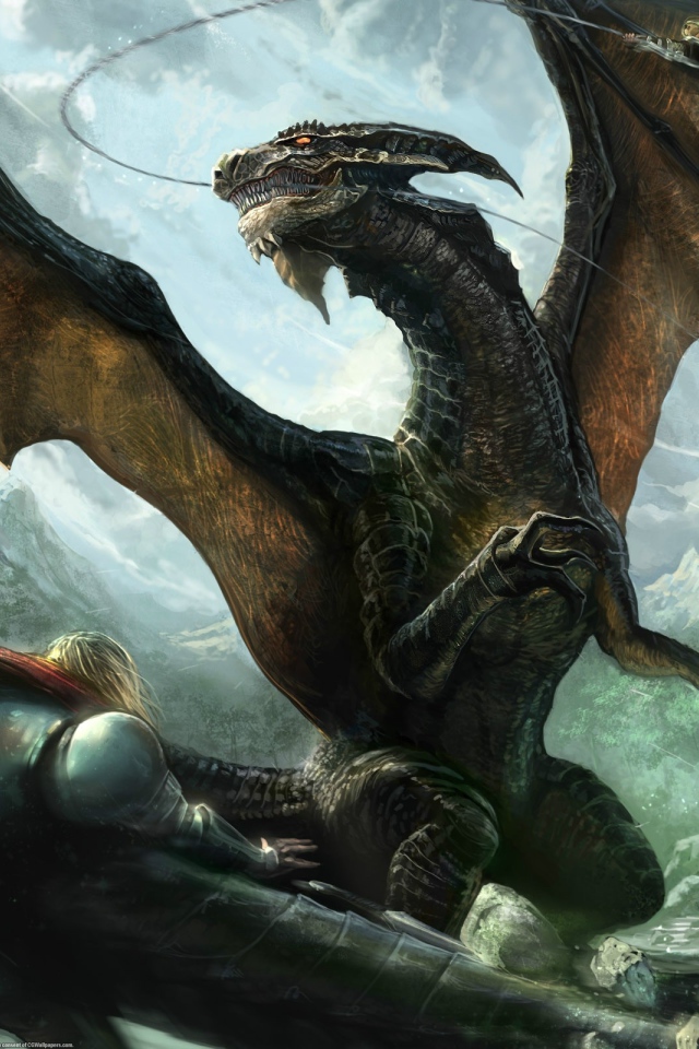 Фантазия с драконом