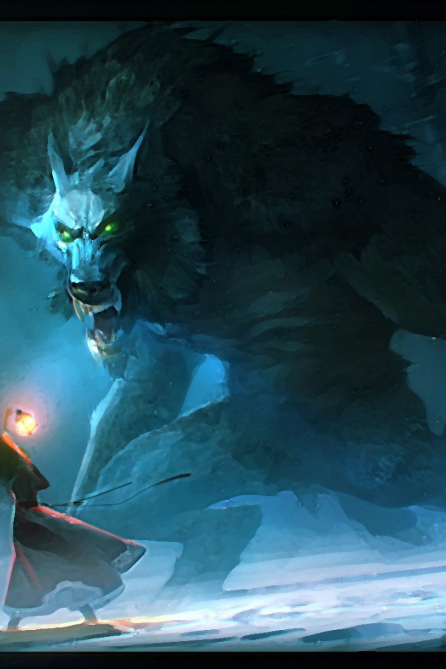 Фантазия с волком