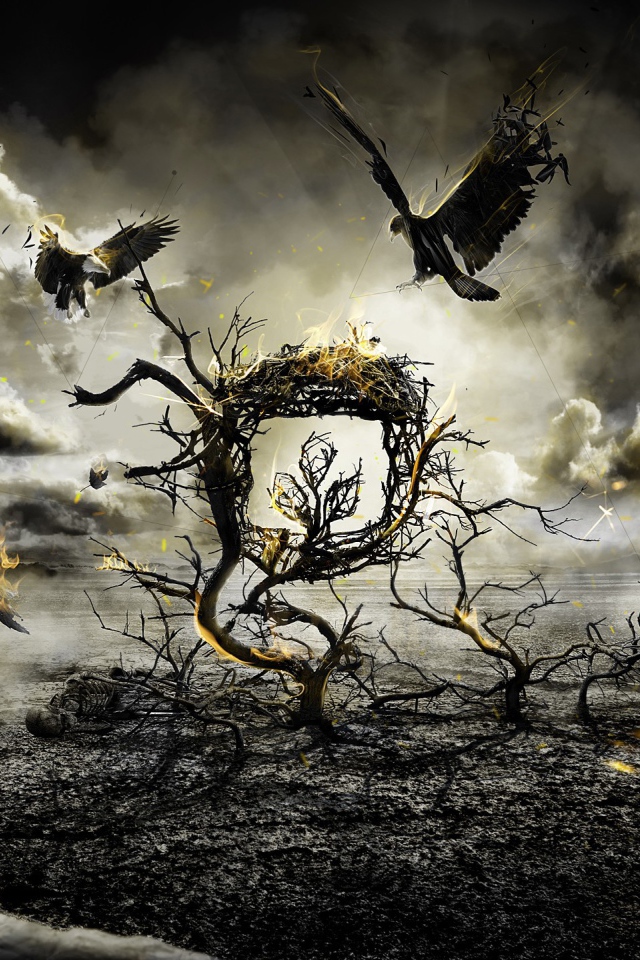 Фантазия с орлами