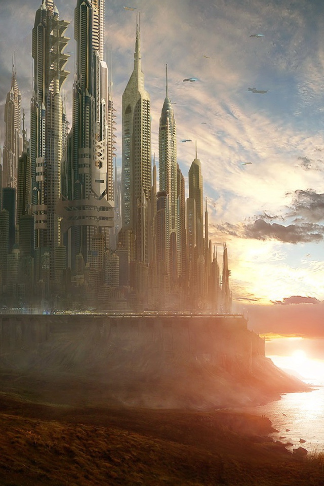 Город привидение