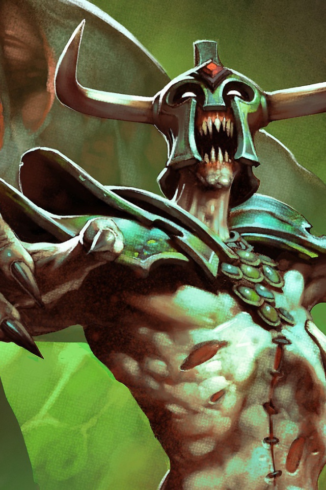 Монстр с когтями