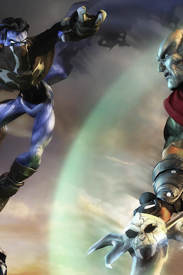 Два монстра дерутся