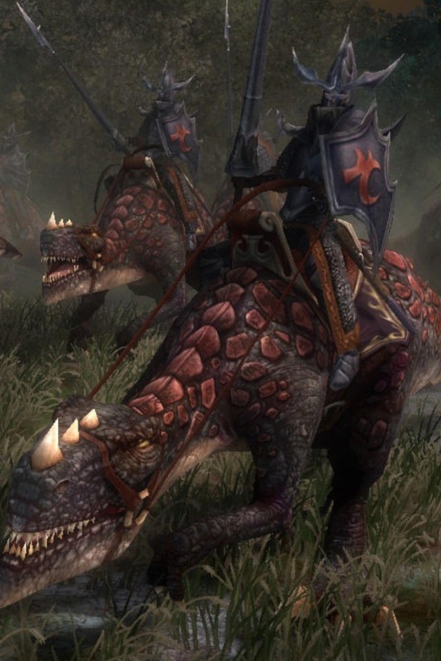 Воины на динозаврах