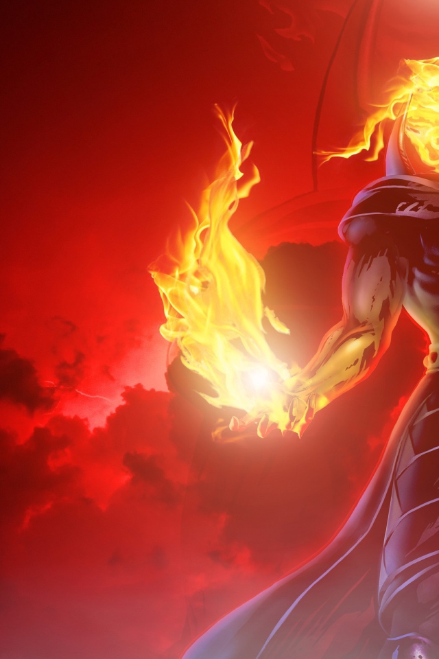 Огненный человек