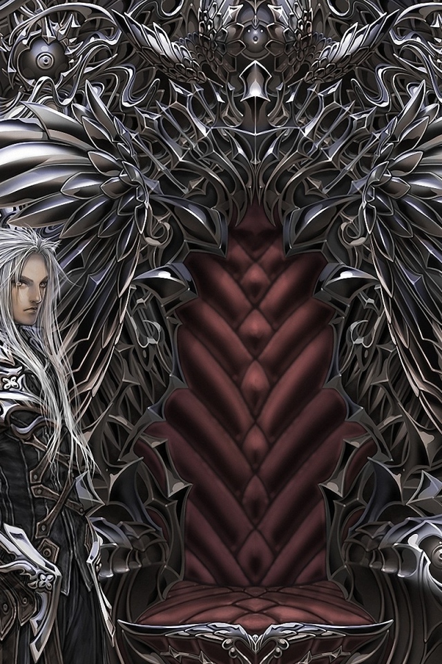 Воины охраняют трон