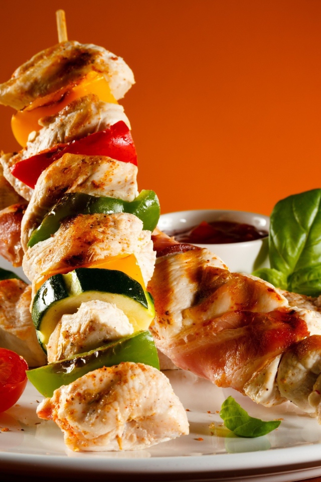 Куриный шашлык