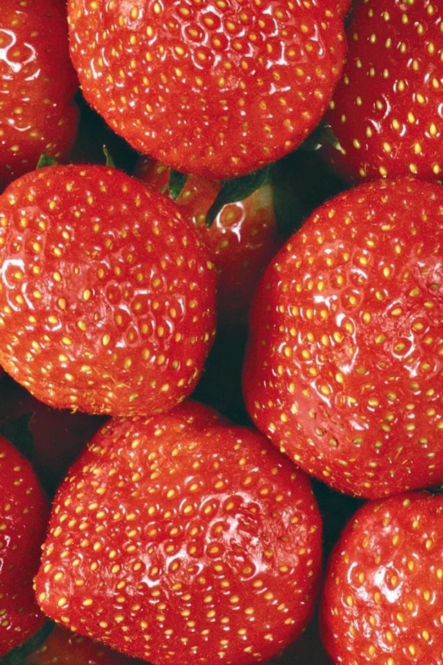 Фон из клубники