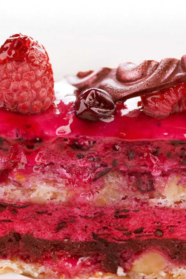 Малиновый торт