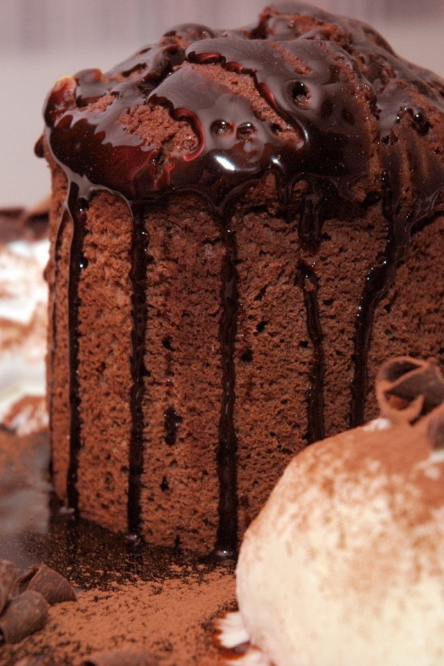 Шоколадный кекс для праздника