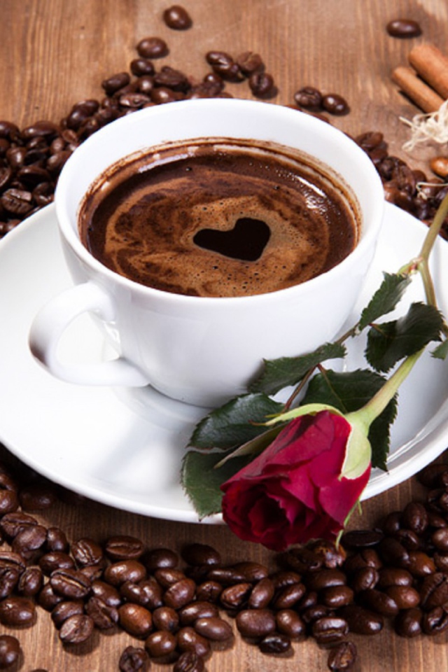 Кофе черный с пенкой