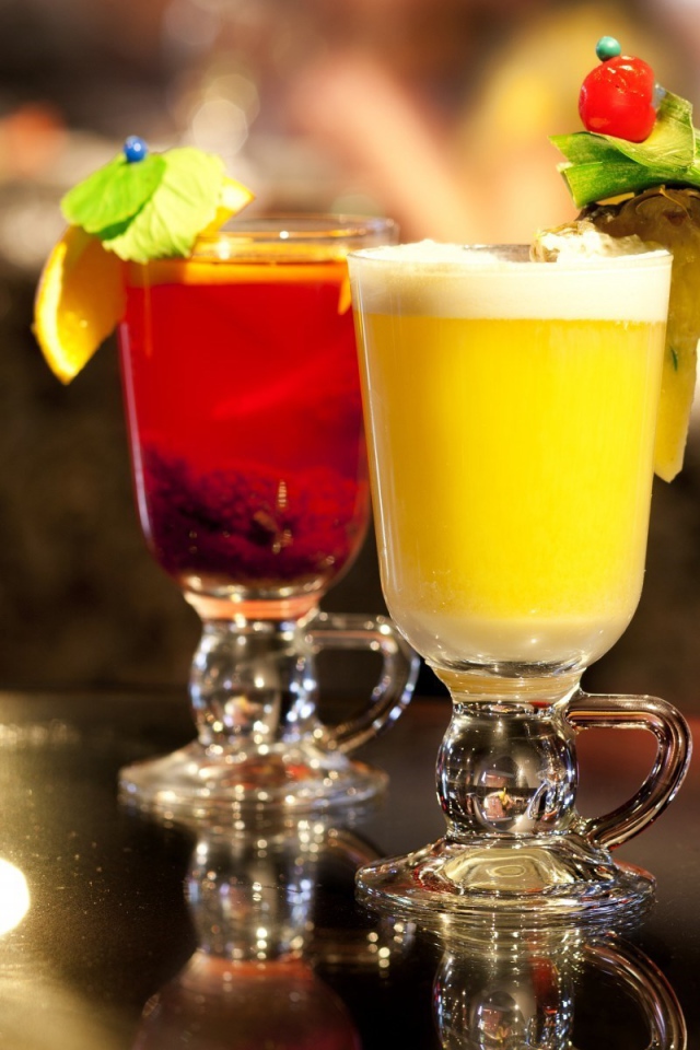 Мороженое в стаканах