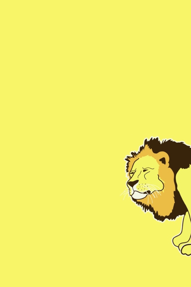 Лев на горшке