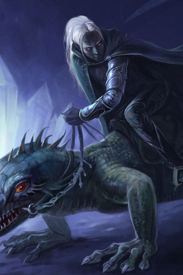 Всадник на драконе из игры